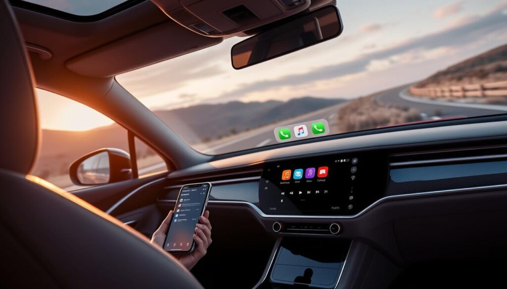 Apple CarPlay makes driving better by keeping you connected, entertained, and on track. It's a smart way to enjoy your drive.